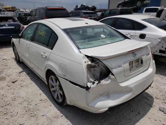 Photo 3 from auction – 2008 NISSAN MAXIMA SE with VIN 1N4BA41E18C830395