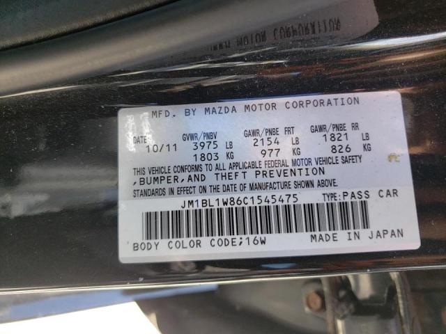 Photo 10 from auction – 2012 MAZDA 3 I with VIN JM1BL1W86C1545475