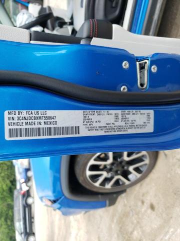 Photo 10 from auction – 2021 JEEP COMPASS LI with VIN 3C4NJDCBXMT558647