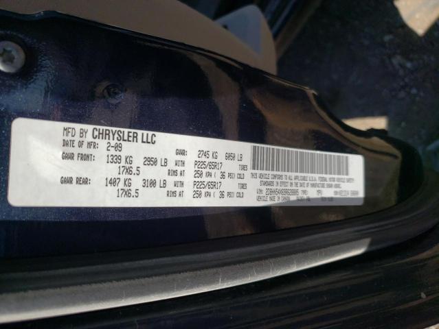 Photo 10 from auction – 2009 DODGE GRAND CARA with VIN 2D8HN54X69R628805