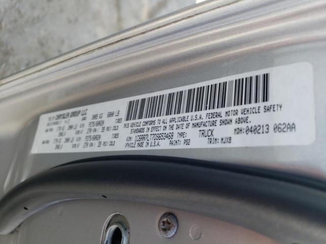 Photo 10 from auction – 2013 DODGE 1500 SLT with VIN 1C6RR7LT7DS653468