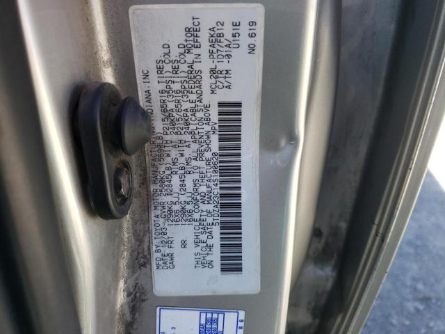 Photo 10 from auction – 2004 TOYOTA SIENNA CE with VIN 5TDZA23C14S100620