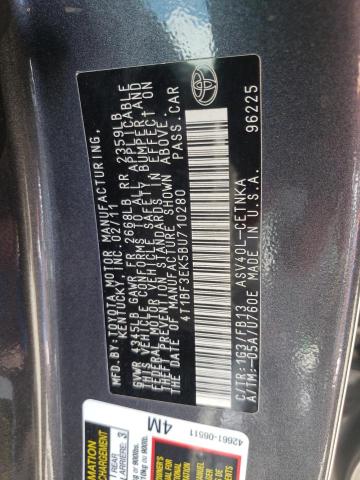 Foto 10 de la subasta – 2011 TOYOTA CAMRY BASE con VIN 4T1BF3EK5BU710280