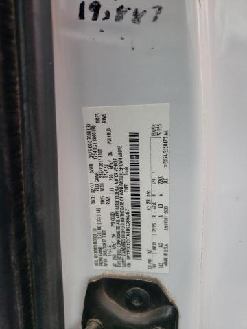 Photo 10 from auction – 2017 FORD F150 SUPER with VIN 1FTEX1CFXHKC86057
