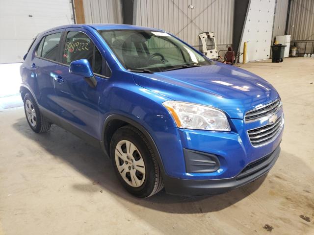 CHEVROLET TRAX LS 2016 with VIN KL7CJKSB4GB659425 - Photo from auction