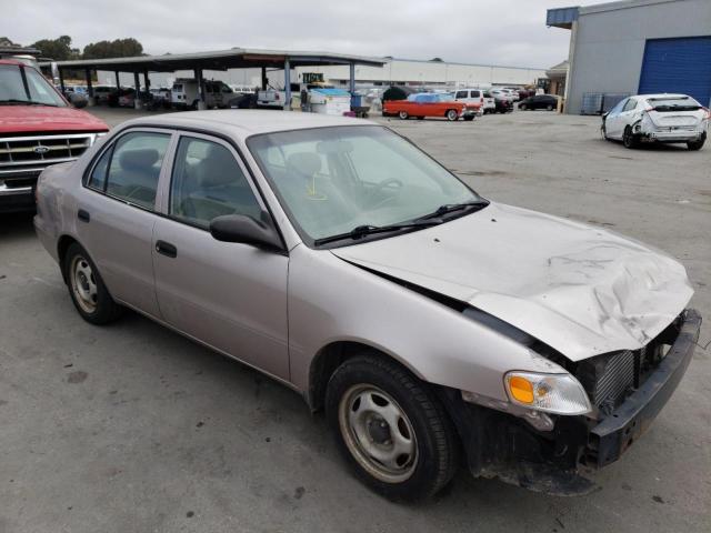 TOYOTA COROLLA VE 2000 with VIN 1NXBR12E2YZ303438 - Photo from auction