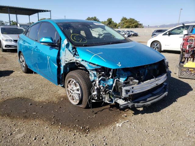 TOYOTA PRIUS PRIM 2018 with VIN JTDKARFP8J3087600 - Photo from auction