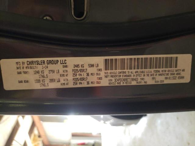Photo 10 from auction – 2014 DODGE JOURNEY SE with VIN 3C4PDCAB9ET198463