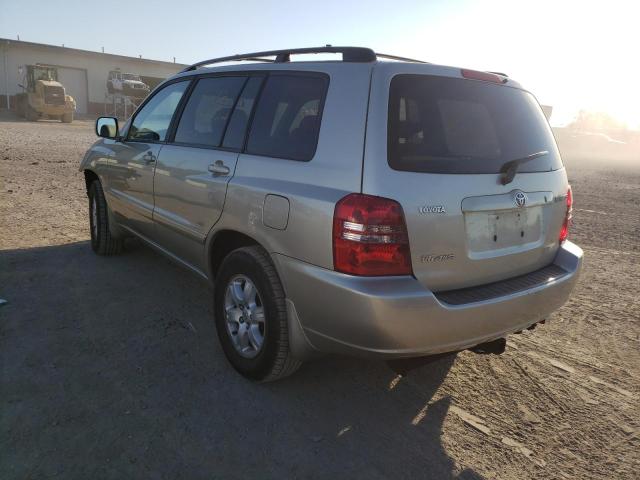 Photo 3 from auction – 2001 TOYOTA HIGHLANDER with VIN JTEHF21A610034963