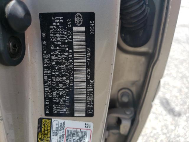 Photo 10 from auction – 2005 TOYOTA CAMRY LE with VIN 4T1BE32K75U093878