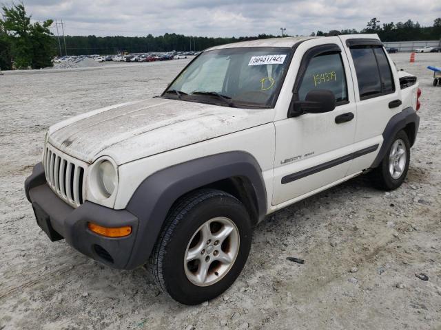 Photo 2 from auction – 2003 JEEP LIBERTY SP with VIN 1J4GL48K93W630971