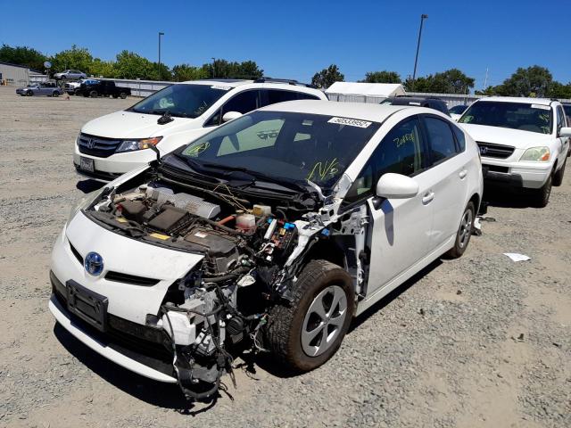 Photo 2 from auction – 2013 TOYOTA PRIUS with VIN JTDKN3DU8D0352922