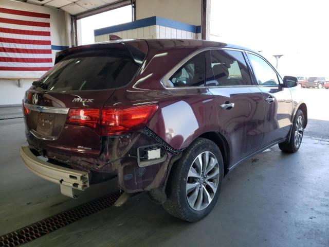 Photo 4 from auction – 2015 ACURA MDX TECHNO with VIN 5FRYD4H42FB014884