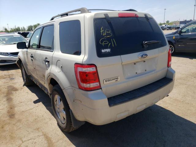 Photo 3 from auction – 2009 FORD ESCAPE XLT with VIN 1FMCU03779KB80259