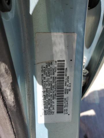Photo 10 from auction – 2002 TOYOTA PRIUS with VIN JT2BK12U620040796