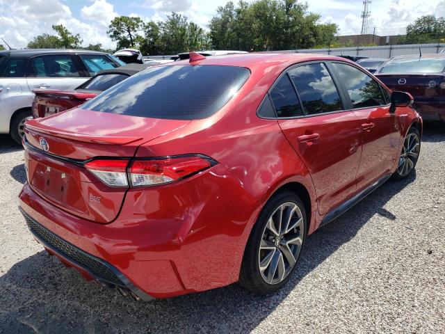 Photo 4 from auction – 2021 TOYOTA COROLLA SE with VIN 5YFS4MCE1MP066113