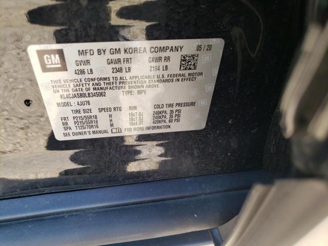 Photo 10 from auction – 2019 BUICK ENCORE PRE with VIN KL4CJASB0LB345062