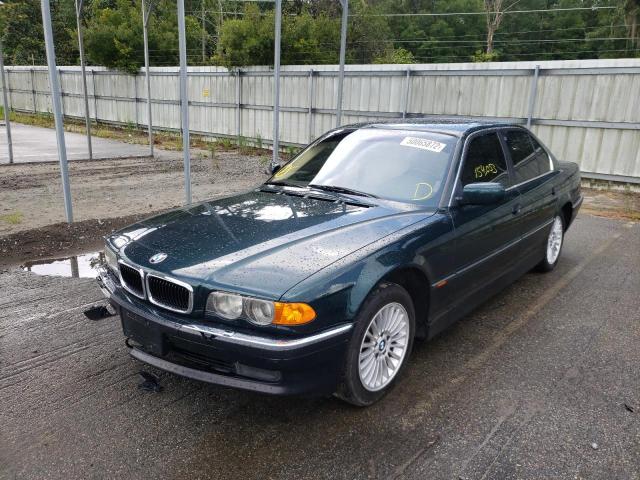 Photo 2 from auction – 2000 BMW 740 I AUTO with VIN WBAGG8348YDN77223