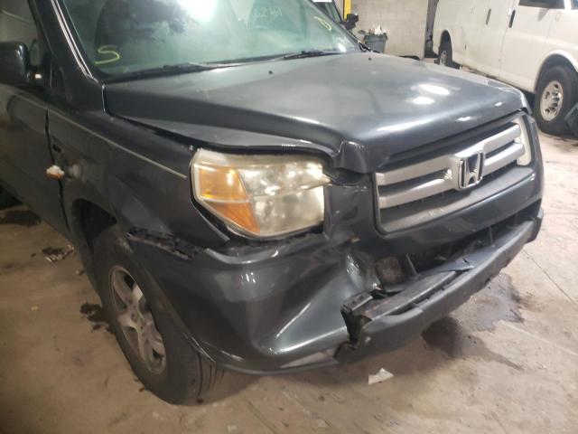 Photo 9 from auction – 2006 HONDA PILOT EX with VIN 2HKYF18456H550241