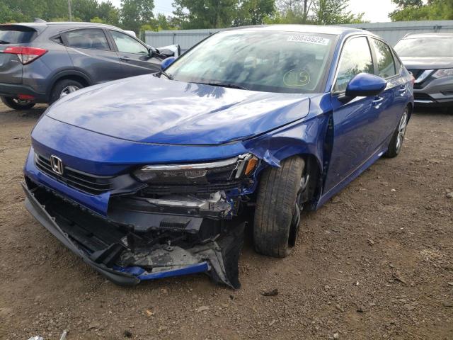 Photo 2 from auction – 2022 HONDA CIVIC LX with VIN 2HGFE2F26NH532308