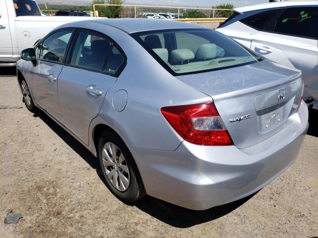 Photo 3 from auction – 2012 HONDA CIVIC LX with VIN 2HGFB2F52CH611846