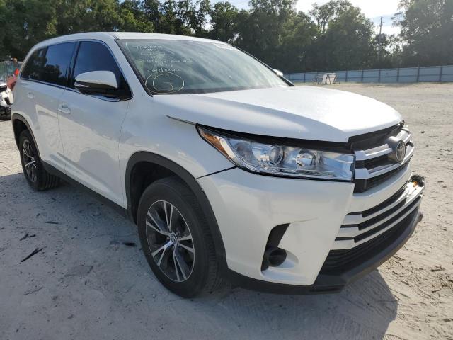 TOYOTA HIGHLANDER 2019 with VIN 5TDZZRFH1KS299447 - Photo from auction