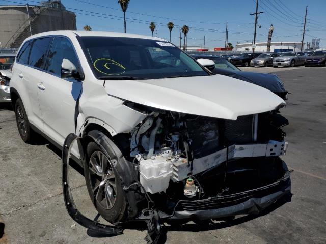 Photo 1 from auction – 2019 TOYOTA HIGHLANDER with VIN 5TDZARFH6KS052741