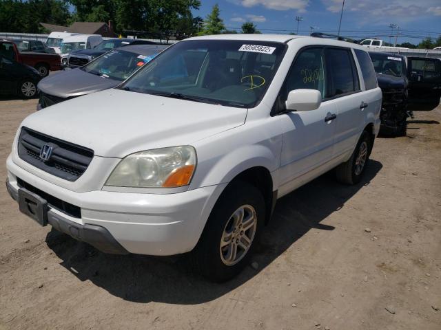 Photo 2 from auction – 2005 HONDA PILOT EX with VIN 5FNYF18415B041597
