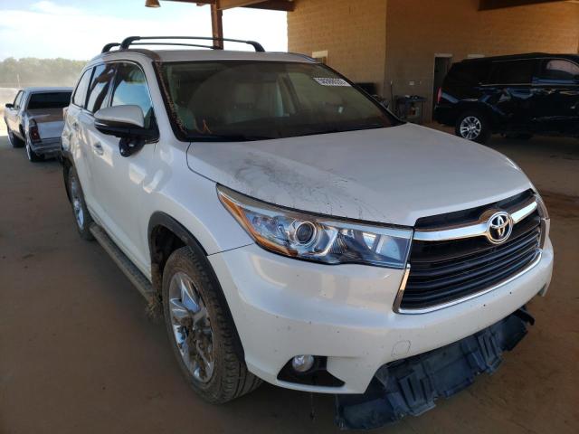 TOYOTA HIGHLANDER 2016 with VIN 5TDYKRFH8GS177109 - Photo from auction