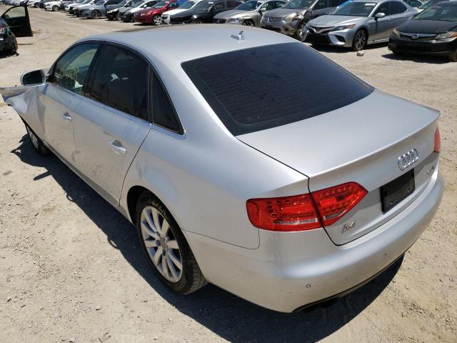 Photo 3 from auction – 2011 AUDI A4 PREMIUM with VIN WAUEFAFL9BN028152