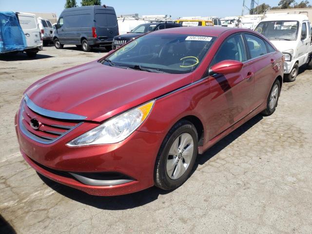 Photo 2 from auction – 2014 HYUNDAI SONATA GLS with VIN 5NPEB4AC3EH812371