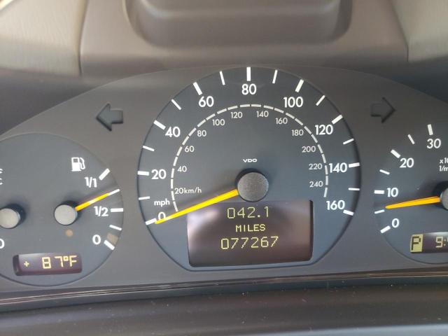 Photo 8 from auction – 2002 MERCEDES-BENZ E 320 with VIN WDBJF65JX2B405697