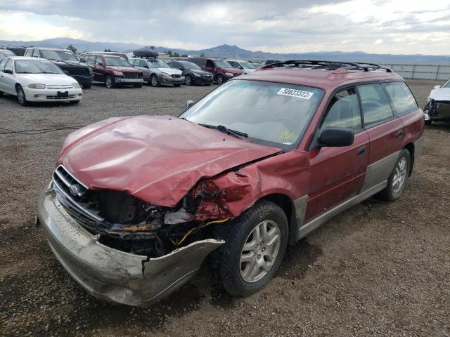 Photo 2 from auction – 2002 SUBARU LEGACY OUT with VIN 4S3BH675227637309