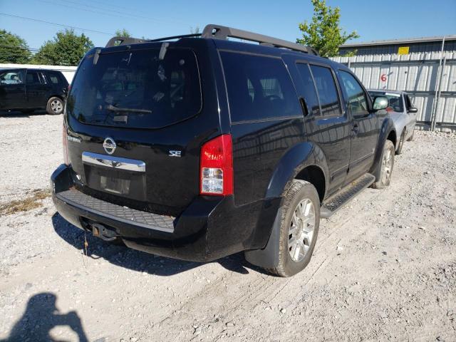 Photo 4 from auction – 2008 NISSAN PATHFINDER with VIN 5N1BR18B08C601456
