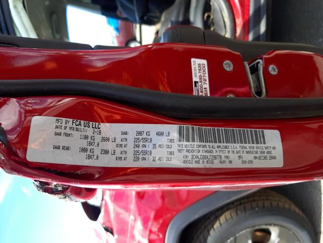 Photo 10 from auction – 2018 JEEP COMPASS LA with VIN 3C4NJDBBXJT298778