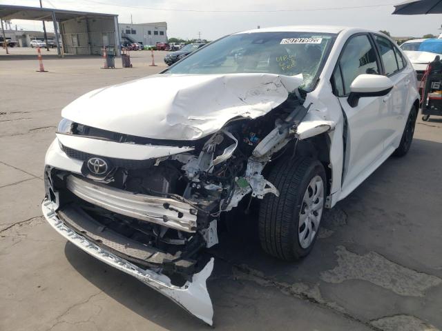 Photo 2 from auction – 2021 TOYOTA COROLLA LE with VIN 5YFEPMAE4MP232549