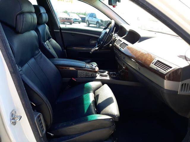 Photo 5 from auction – 2004 BMW 745 I with VIN WBAGL63444DP70768