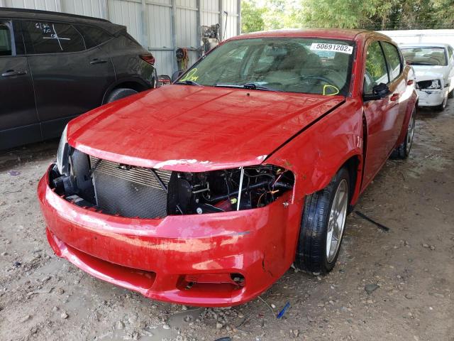 Photo 2 from auction – 2014 DODGE AVENGER SE with VIN 1C3CDZAB9EN222167