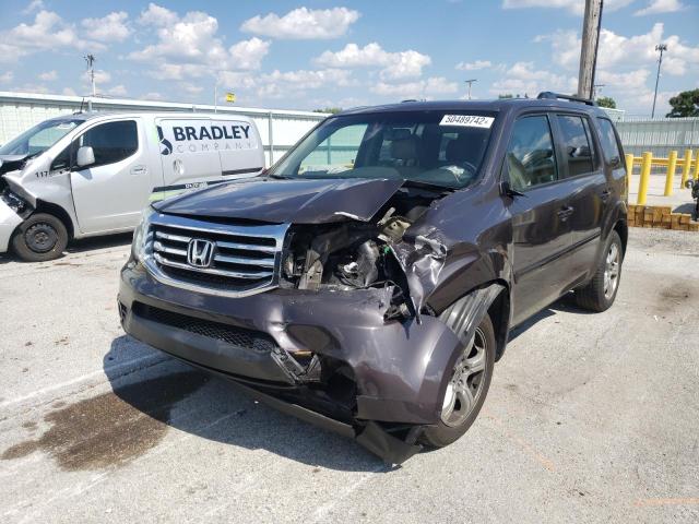 Photo 2 from auction – 2012 HONDA PILOT EXL with VIN 5FNYF4H63CB012232