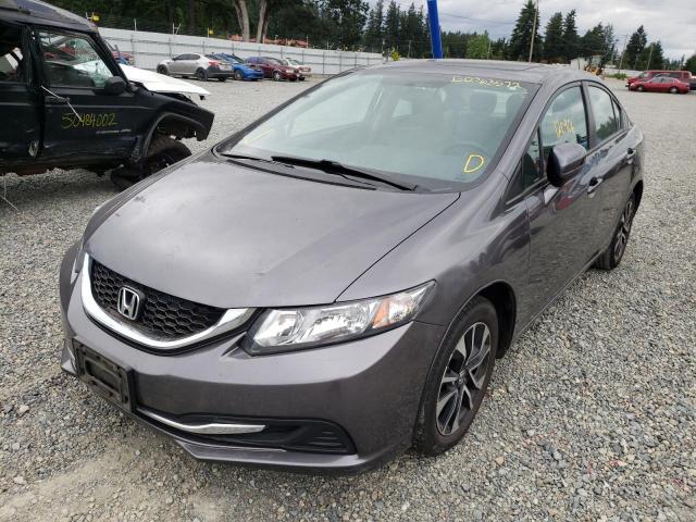 Photo 2 from auction – 2015 HONDA CIVIC EX with VIN 19XFB2F84FE253903