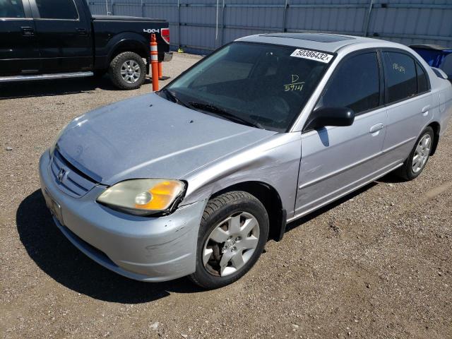 Photo 9 from auction – 2002 HONDA CIVIC EX with VIN 1HGES26792L075914
