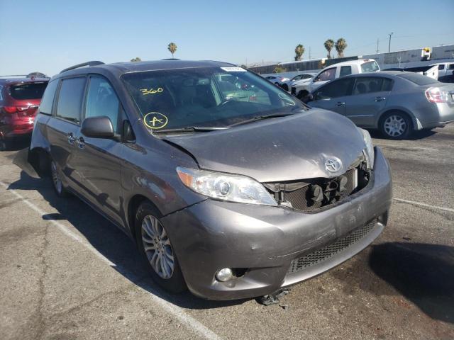 TOYOTA SIENNA XLE 2015 with VIN 5TDYK3DCXFS642895 - Photo from auction