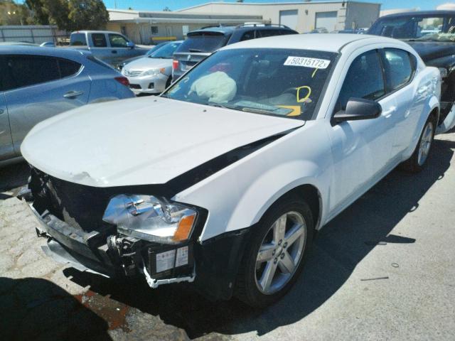Photo 2 from auction – 2013 DODGE AVENGER SE with VIN 1C3CDZAB7DN644243