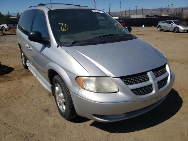 DODGE GRAND CARA 2002 with VIN 2B4GP74L92R514281 - Photo from auction