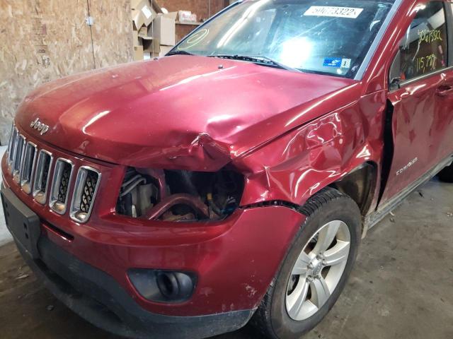 Photo 9 from auction – 2013 JEEP COMPASS LA with VIN 1C4NJDEB5DD101845