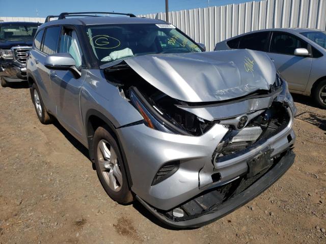 TOYOTA HIGHLANDER 2022 with VIN 5TDCZRBH9NS189052 - Photo from auction