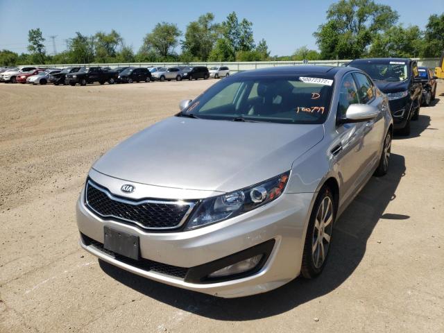 Photo 2 from auction – 2013 KIA OPTIMA SX with VIN 5XXGR4A68DG100799