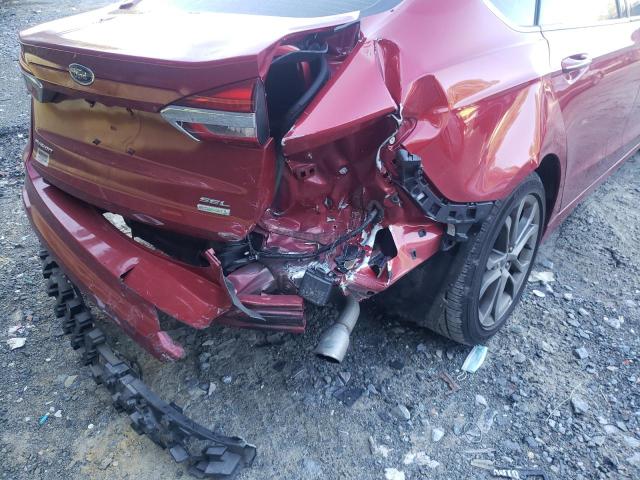 Photo 9 from auction – 2020 FORD FUSION SEL with VIN 3FA6P0CD8LR196283