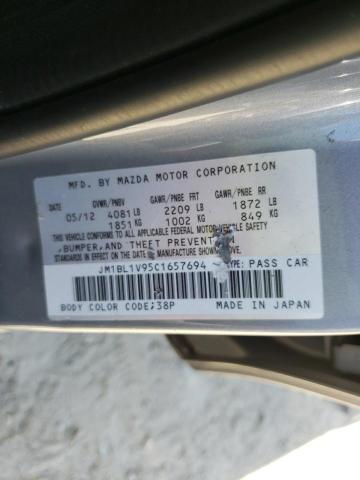 Photo 10 from auction – 2012 MAZDA 3 S with VIN JM1BL1V95C1657694