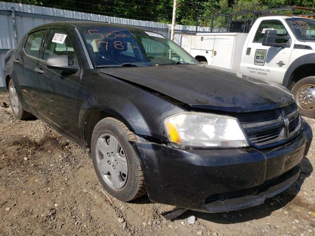 DODGE AVENGER SX 2010 with VIN 1B3CC4FB7AN108092 - Photo from auction
